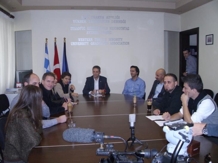 GREEK STATE TELEVISION PRESENTER MAGIA TSOKLI VISITED WTMUGA