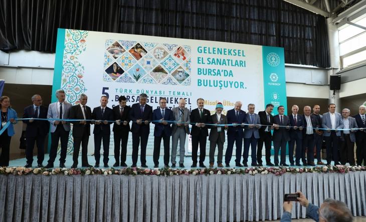 Türk Dünyası’nın Geleneksel El Sanatları Bursa’da buluştu