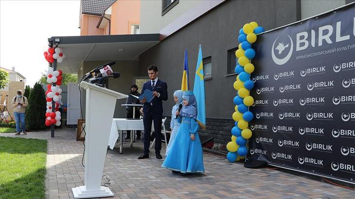 Ukrayna'da 'Birlik Kırım Tatar Kültür Merkezi' açıldı