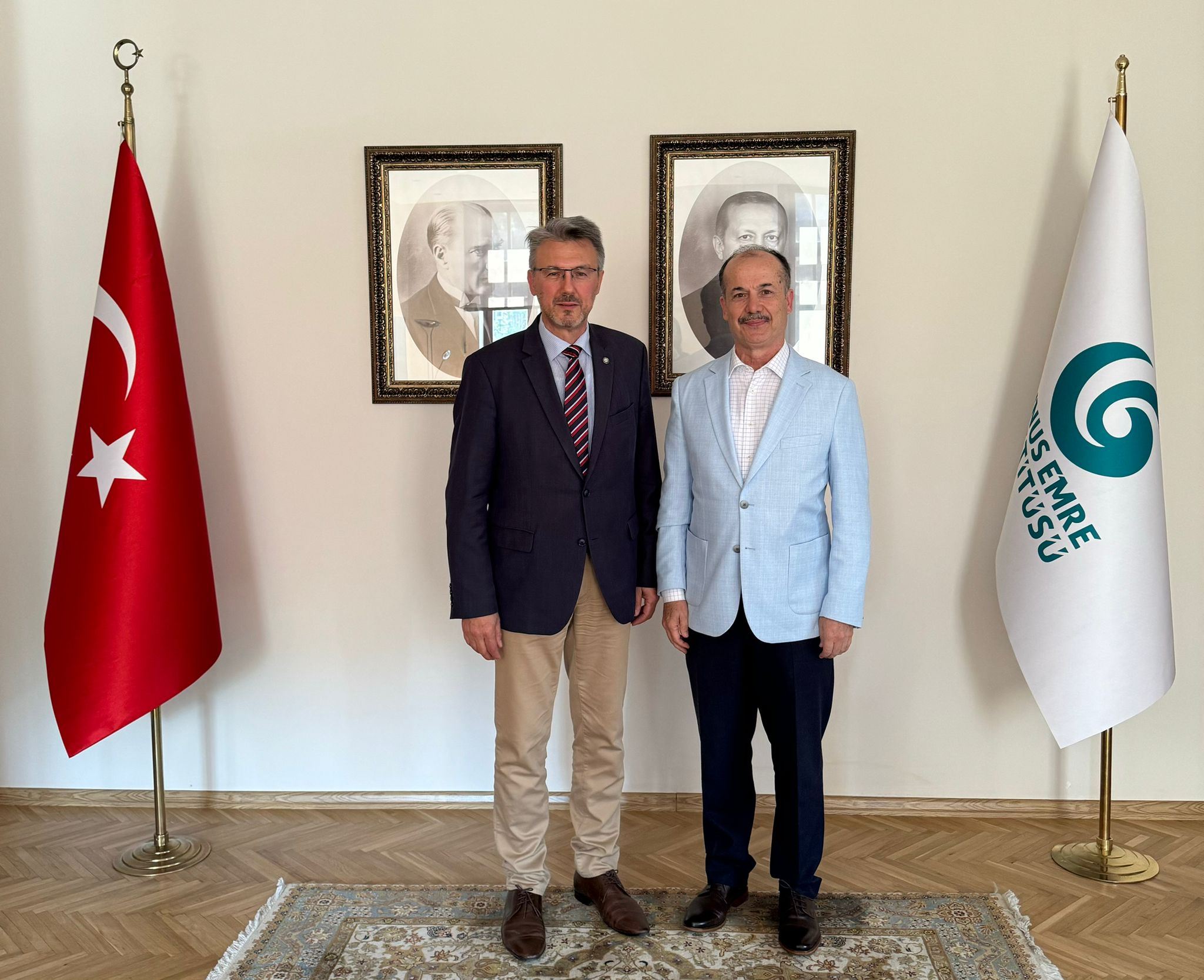 TAG Spokesman Halit Habip Oğlu paid a visit to Ankara