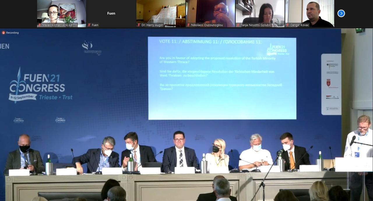 FUEN 2021 Congress was held in hybrid way