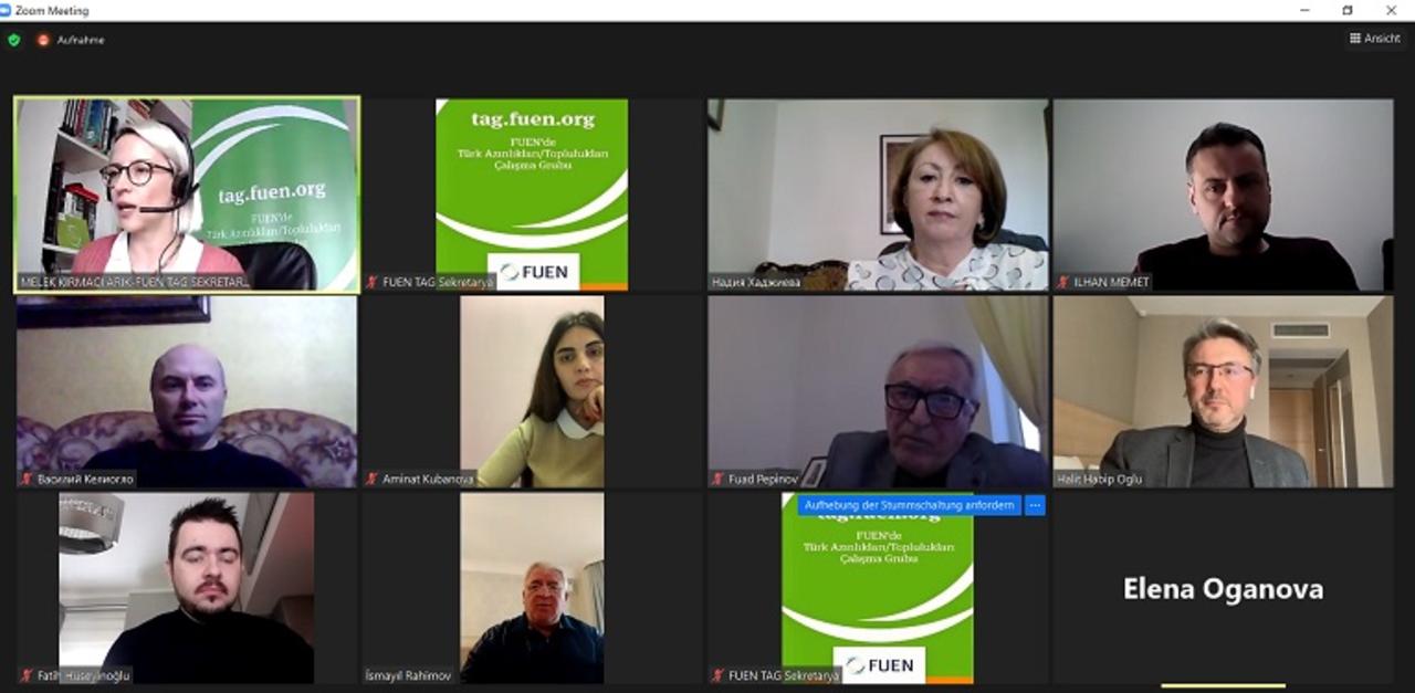 FUEN TAG held its 1st online thematic seminar