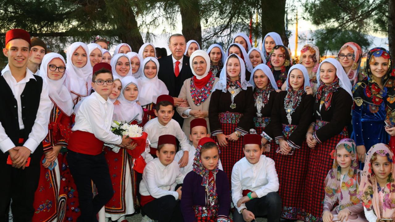 'Western Thrace Turkish Minority is not derelict' says Erdogan